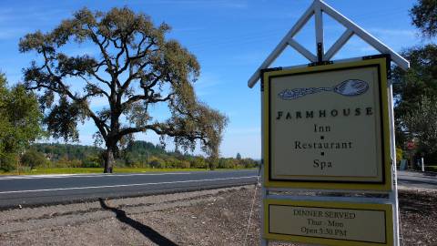 Farmhouse Inn Restaurant - Forestville, CA 95436 - Sonoma Wine Country