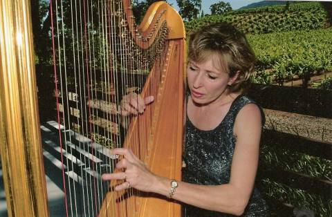 Sonoma Wedding Harpist Cynthia Schultz