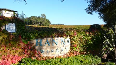 Hanna Winery - Healdsburg California Wine Country