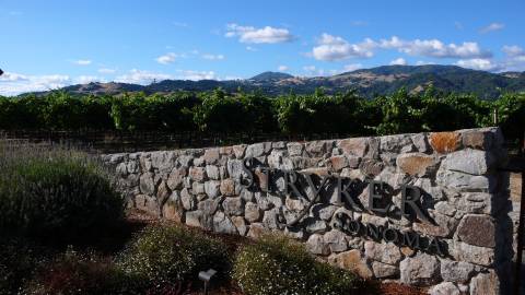 Entrance to Stryker Sonoma - Alexander Valley